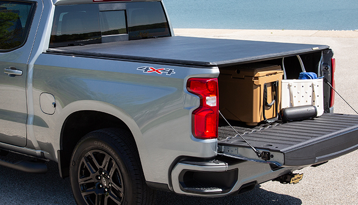 ProMaxx tonneau cover on truck bed